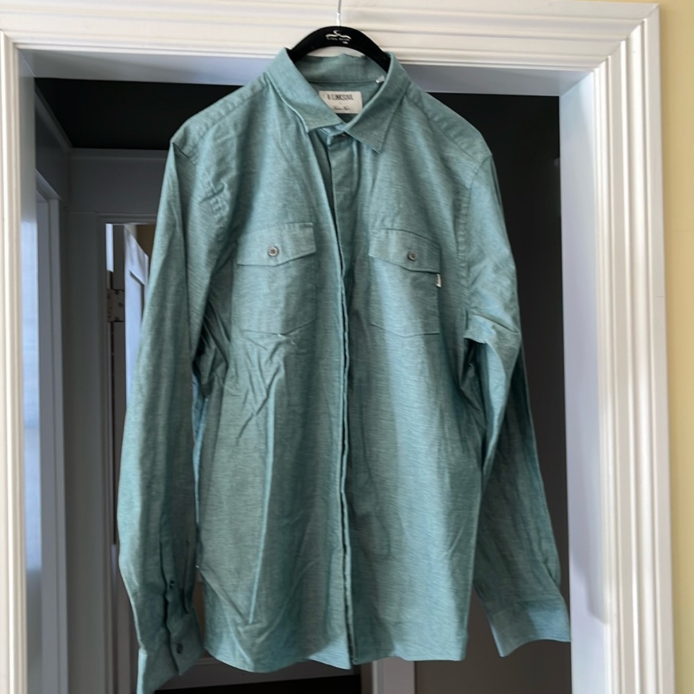 Linksoul men’s casual button down